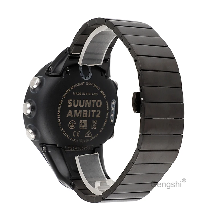 Сменный ремешок Gengshi для часов Suunto Ambit 1 2, 3, 2 S, 2R, Ambit 3 Sport, Ambit 3 Run, Ambit 3 пиковая