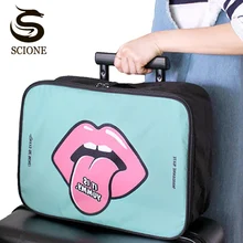 Водонепроницаемая многофункциональная вещевая дорожная большая сумка Чемодан M/L 2 Размера Сумки путешествий