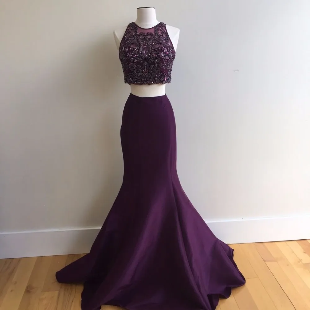 

Vintage Dark Purple Color Mermaid Satin Skirts Women 2018 Zipper Custom Made Female Adult Floor Length Long Skirt Saia Longa