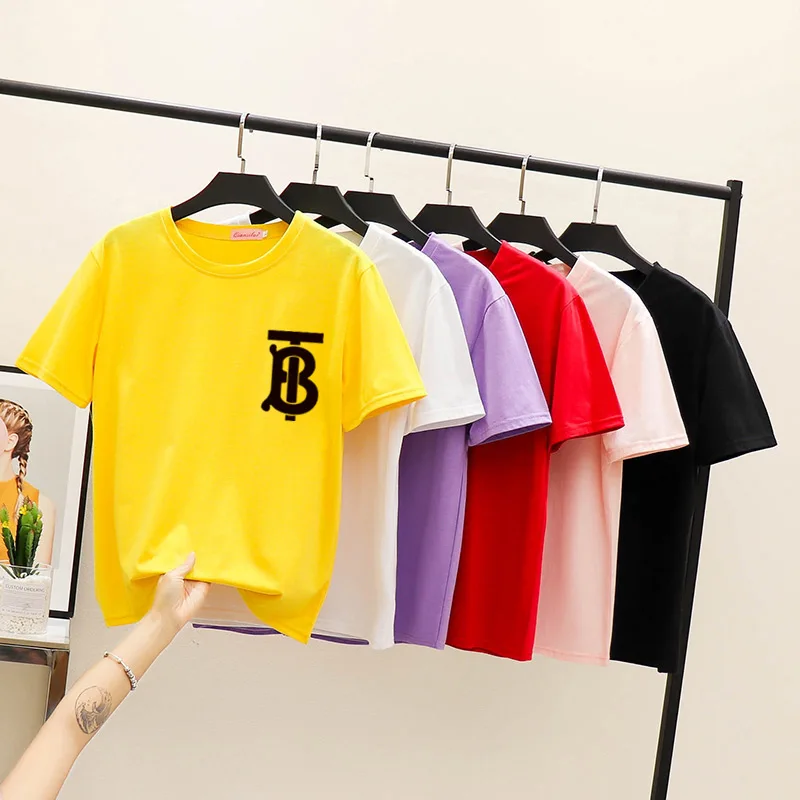 

Plus Size M-XXXL Harajuku Summer T Shirt Women New Arrivals Fashion Printed O-Neck T-shirt Woman Tee Tops Casual Female T-shirt