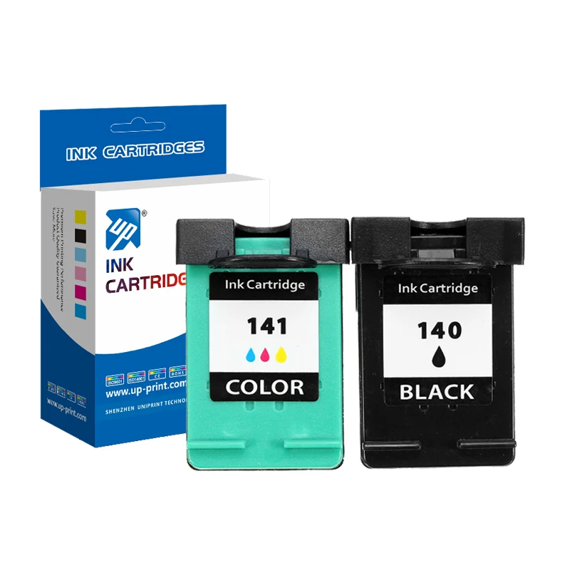 canon ink tank printer UP brand Replacement for HP 140XL 141XL ink cartridge for HP 5363 D4263 6413 J5783 C4283 C4343 C5283 D5363 printer replacement ink