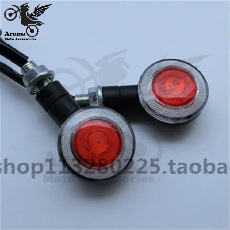roung motorcycle Turn signal light motorbike LED motocross indicator