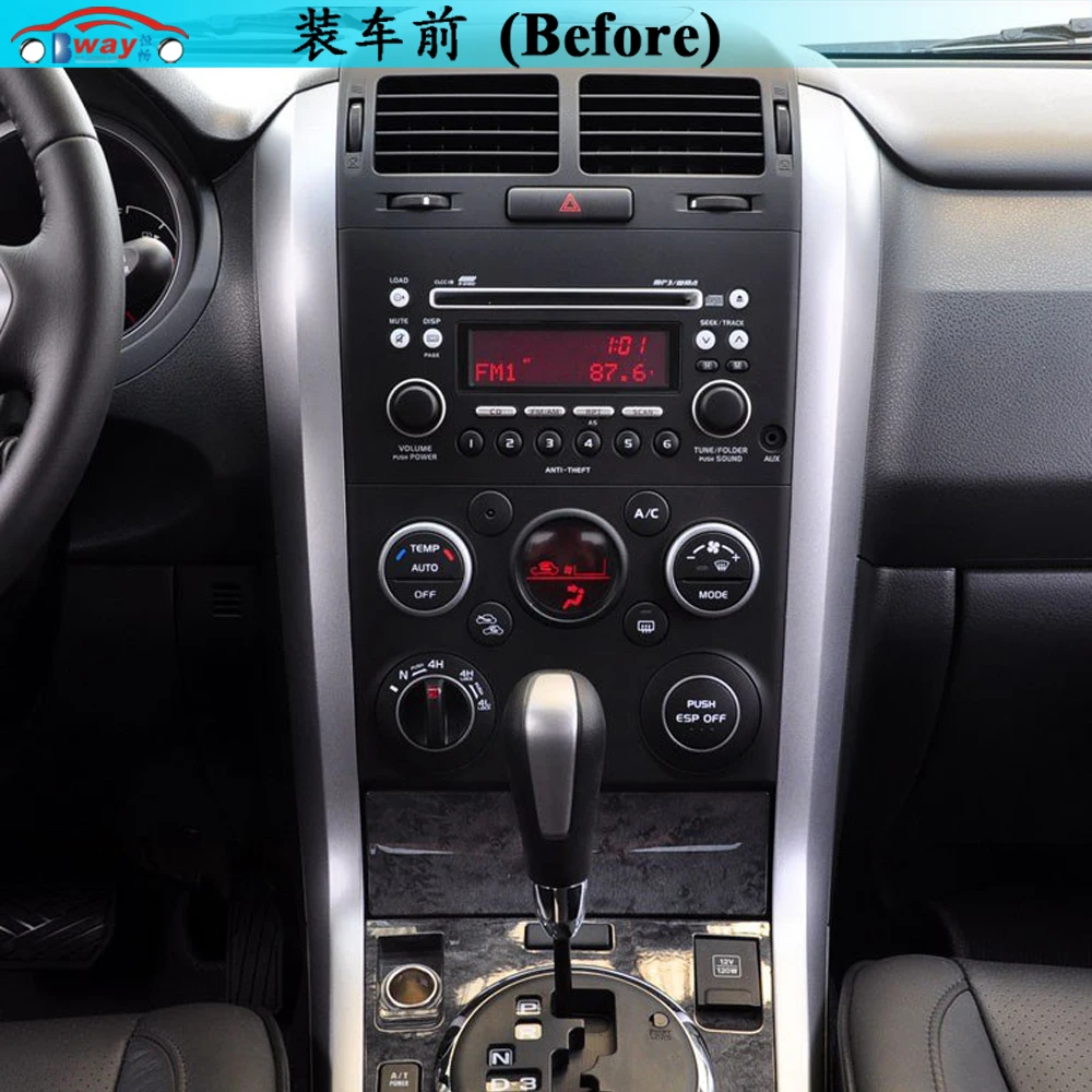 Top Hactivol 2 din android 7.0 car radio stereo car stickers for SUZUKI Grand Vitara Nomade 2005-2011 car dvd player car accessory 1