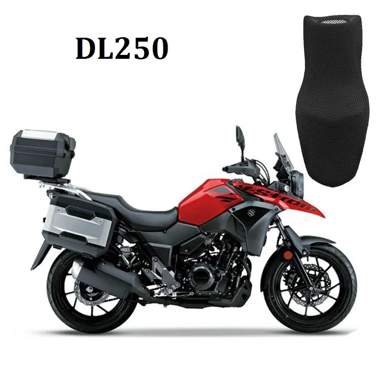 

Motorcycle seat cover Prevent bask in seat scooter Heat insulation Cushion cover for SUZUKI DL250