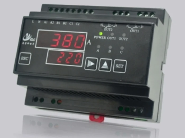 

Three-phase Overcurrent Overload Protector EIR-GHC-3B, 0-9999, Rail Mounting
