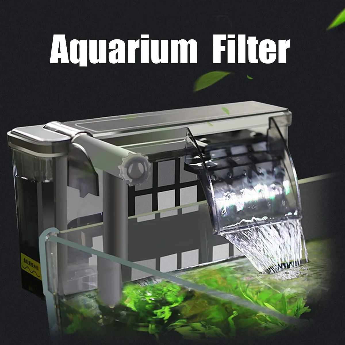 

Aquarium External Hanging Filter Fish Tank Water Oxygen Pump Skimmer Filters Accessories 500/750 L/H Aquatic Pet Supplies