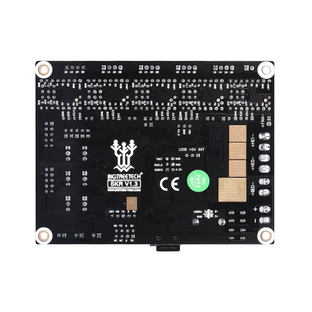 Плата BIGTREETECH SKR V1.3 для 3D принтера 32 битная плата управления TMC2208 детали VS V1.4 Ramps 1 4 E3