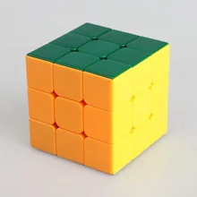 Радуга Скорость Stickerless Shengshou 3x3x3 Magic Cube Puzzle Smooth Twist Cubo Magico Profissional Игрушки Для Ребенка дети Brinquedos