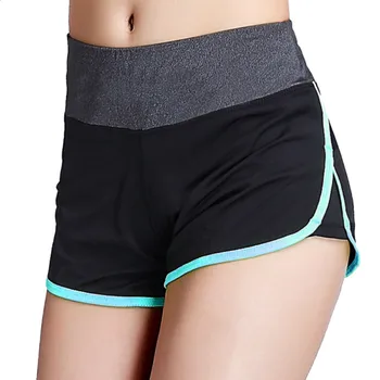 

EFINNY New Patchwork Elastic Waist Shorts For Women Summer Female Soft Casual Shorts Women Fit Workout Casual Waistband Shorts