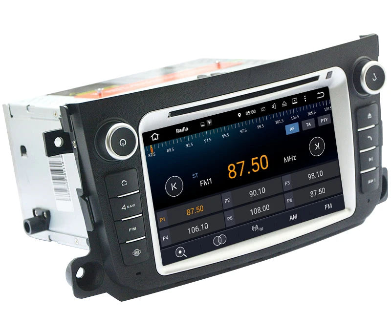 Android 7.1.1 Car DVD Radio Player GPS Navigation Autoradio Video Audio for Mercedes Benz Smart Fortwo 2011 2012 Support DAB+
