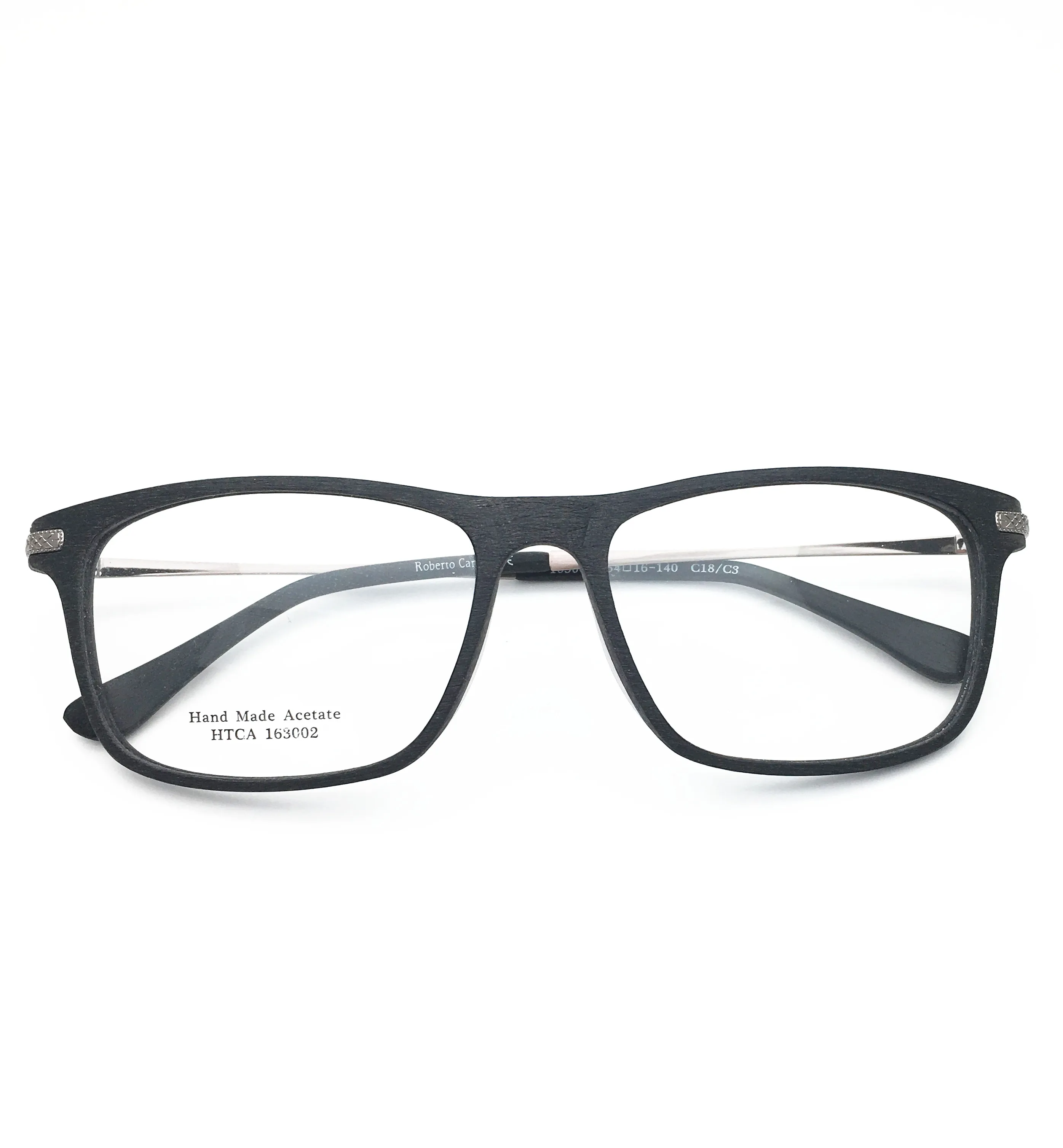 

Belight Optical Women Mens Wooden with Metal Acetate Classical Glass Prescription Eyeglasses Optical Spectacle Frame Eyewear