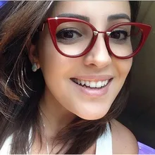 Новые солнцезащитные очки "кошачий глаз" оправы для очков Для мужчин Для женщин Брендовая Дизайнерская обувь UV400 оптическая мода очки компьютерные очки модные очки с диоптриями