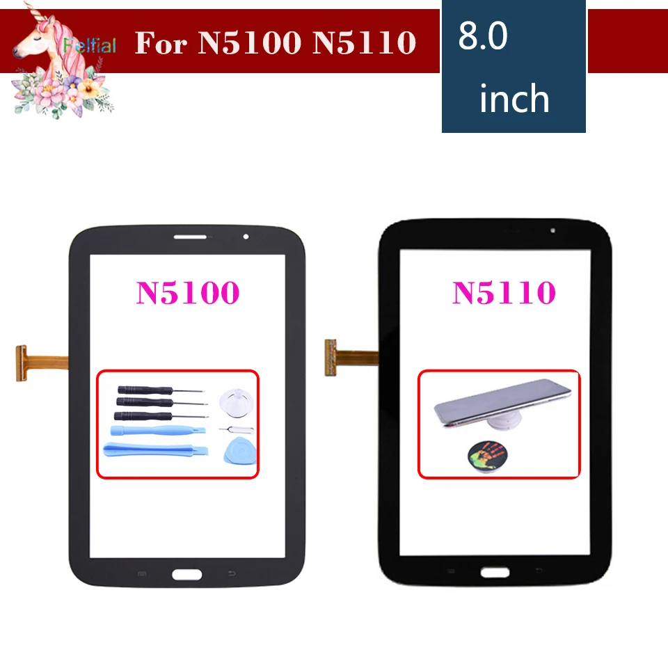 Оригинал 8 0 &quotдля samsung Galaxy Note GT-N5100 N5100 N5110 планшет сенсорный экран дигитайзер
