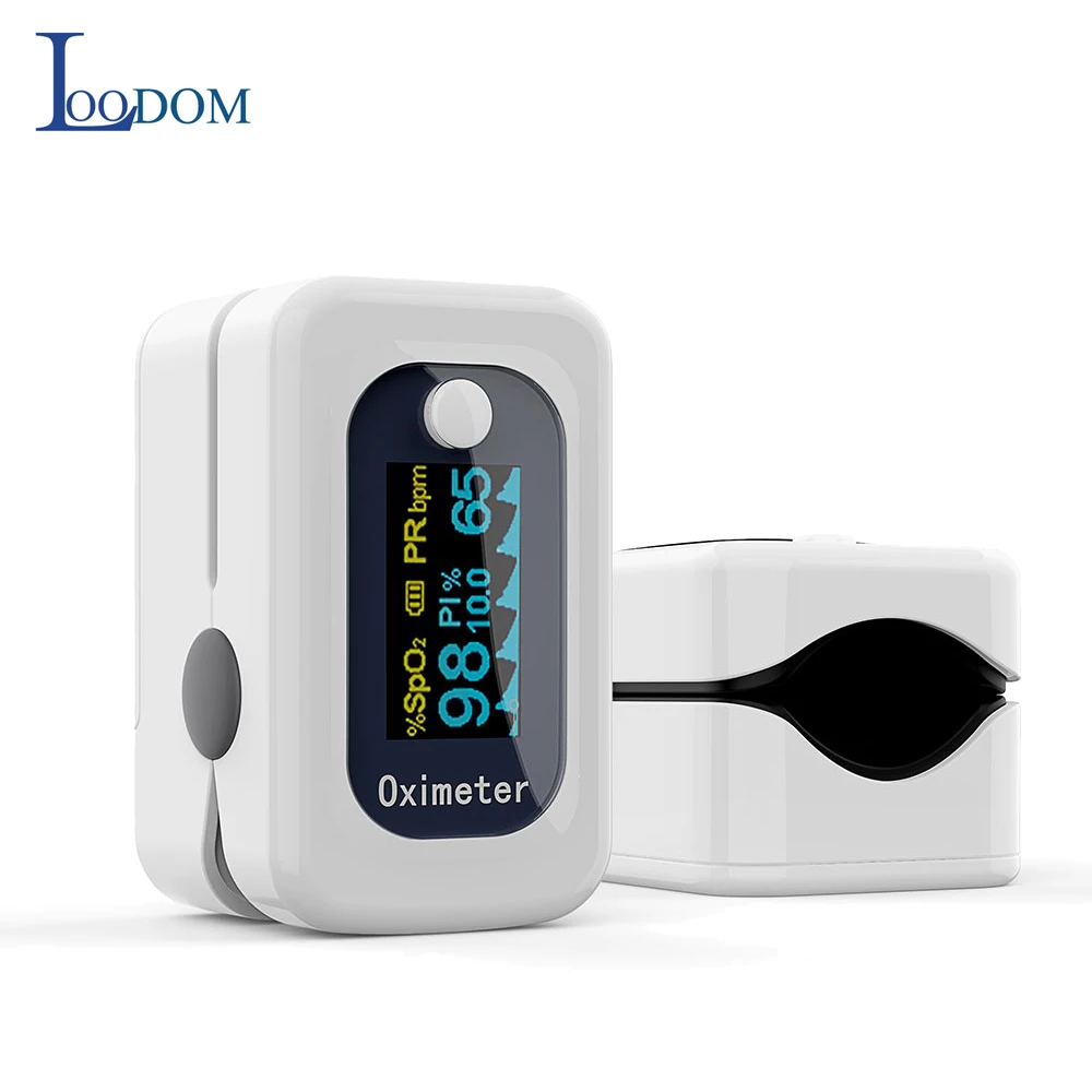

Loodom Fingertip Pulse OLED Oximeter Digital Pulsioximetro Oximetro blood oxygen monitor De Pulso Dedo Saturation Meter
