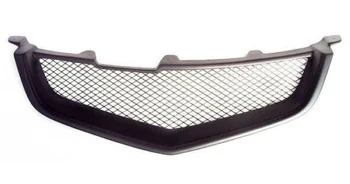 

Unpainted Fiberglass Front Mesh Grille Grill for 2009-2012 Acura TSX 2010 2011 Type B