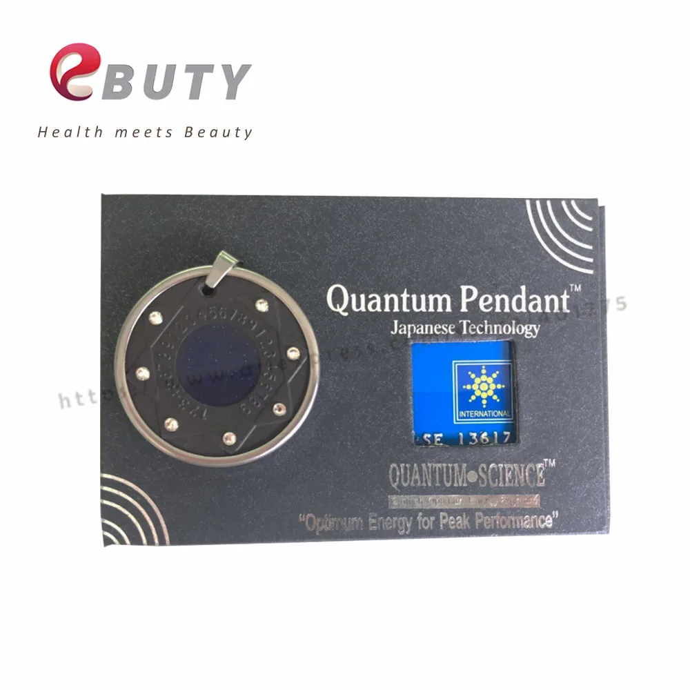 EBUTY Lava кулон Quantum pendant Цифры Подвески ions с CZ кристаллом 3000CC здоровье Модные Ювелирные изделия Подвески с карточкой и коробкой