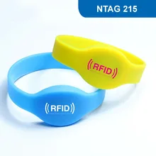 WB01 rfid-браслетов для Управление доступом NFC Браслет Тег iso 14443a, 13.56 мГц 504 байт R/W с ntag 215 чип