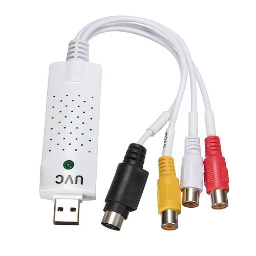 Лучшие предложения USB2.0 карта захвата видео конвертер VHS в DVD для Win7 / 8 Mac OS|vhs to|video