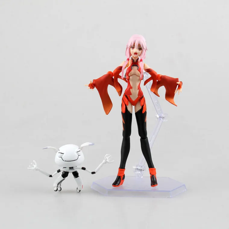 Аниме Guilty Crown Yuzuriha Inori Figma 143 ПВХ фигурка Коллекционная модель игрушки 15 см NS5|action