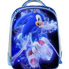 13 дюймов Рюкзак Марио детей мультфильм Sonic рюкзаки мальчиков девочек школьный ранец для детского сада ежедневно рюкзак дети BookBag