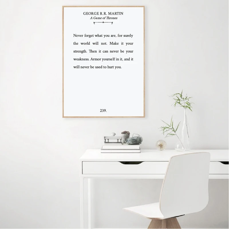 A Game of Thrones Print