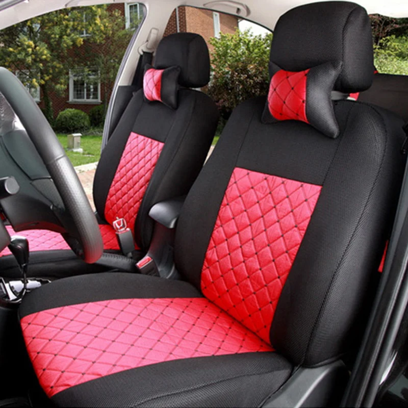 

2 front seat Universal car seat covers For peugeot All Models 205 307 206 308 407 207 406 408 301 607 3008 4008 auto accessories
