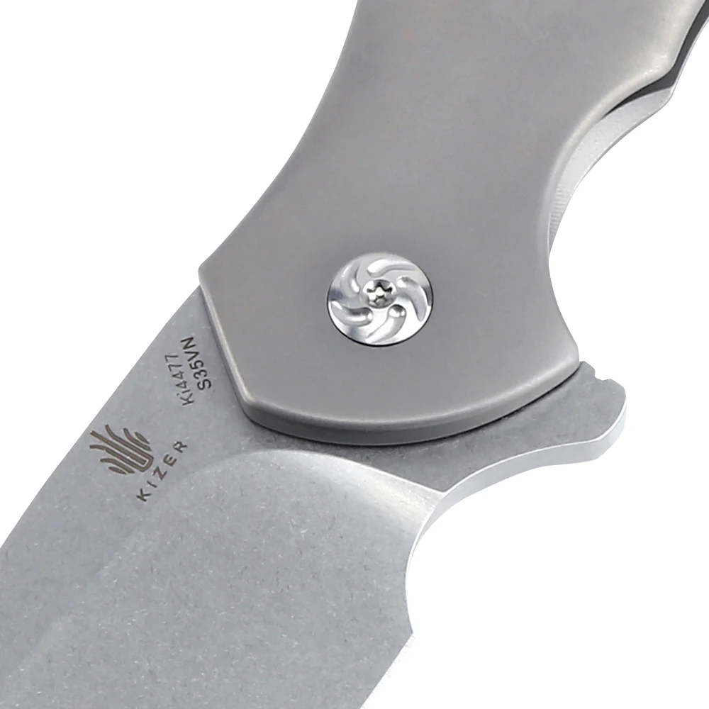 Нож kizer survival KI4477 Roach S35VN стальное лезвие карманный нож тактический edc Открытый инструмент