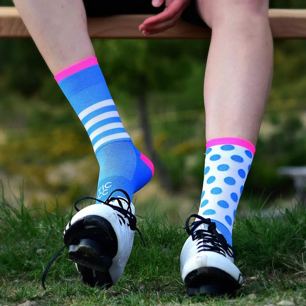 Велосипедные спортивные носки, одежда для верховой езды, теплые Дышащие носки для верховой езды, спортивные дезодорирующие спортивные носки для баскетбола