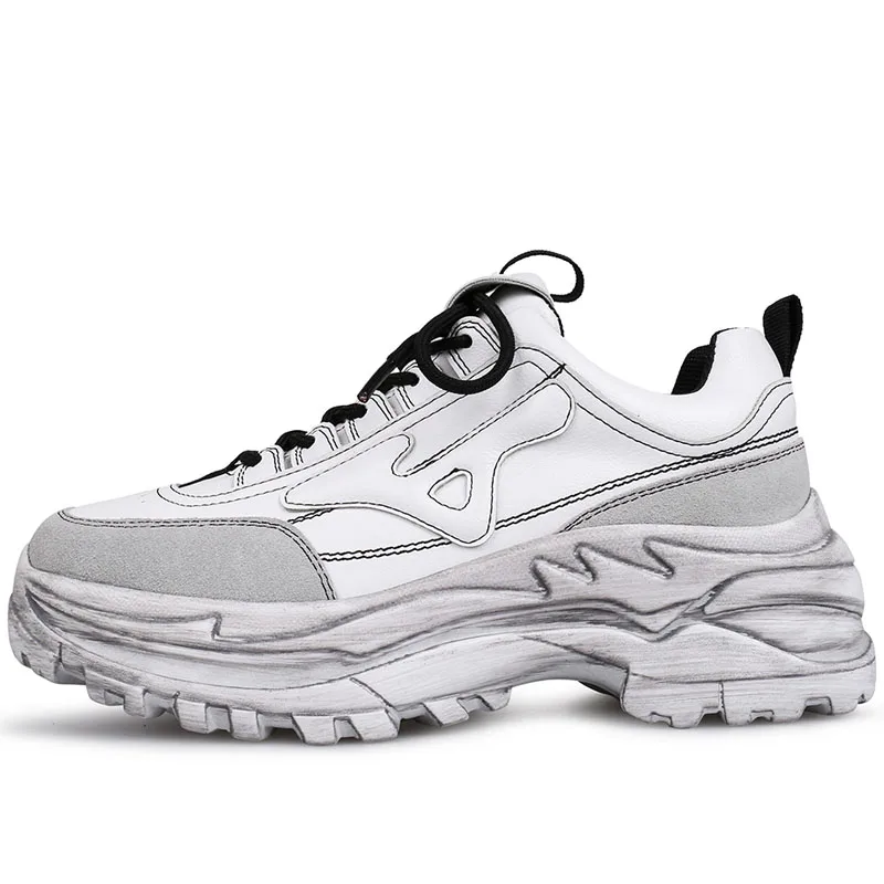 

Spring 2019 White Casual Shoes Woman Brand Fashion Sport Shoes For Women Athletic Walking Ladies Sneakers Women's Running Shoes