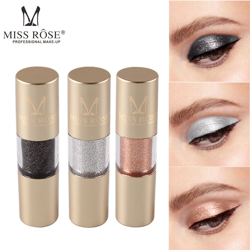 

2019 Bottle Fashion Liquid Eye Shadow Naked Palette Metal Eyeshadow Glitter Eye Shadow Party Radiant Makeup TSLM1