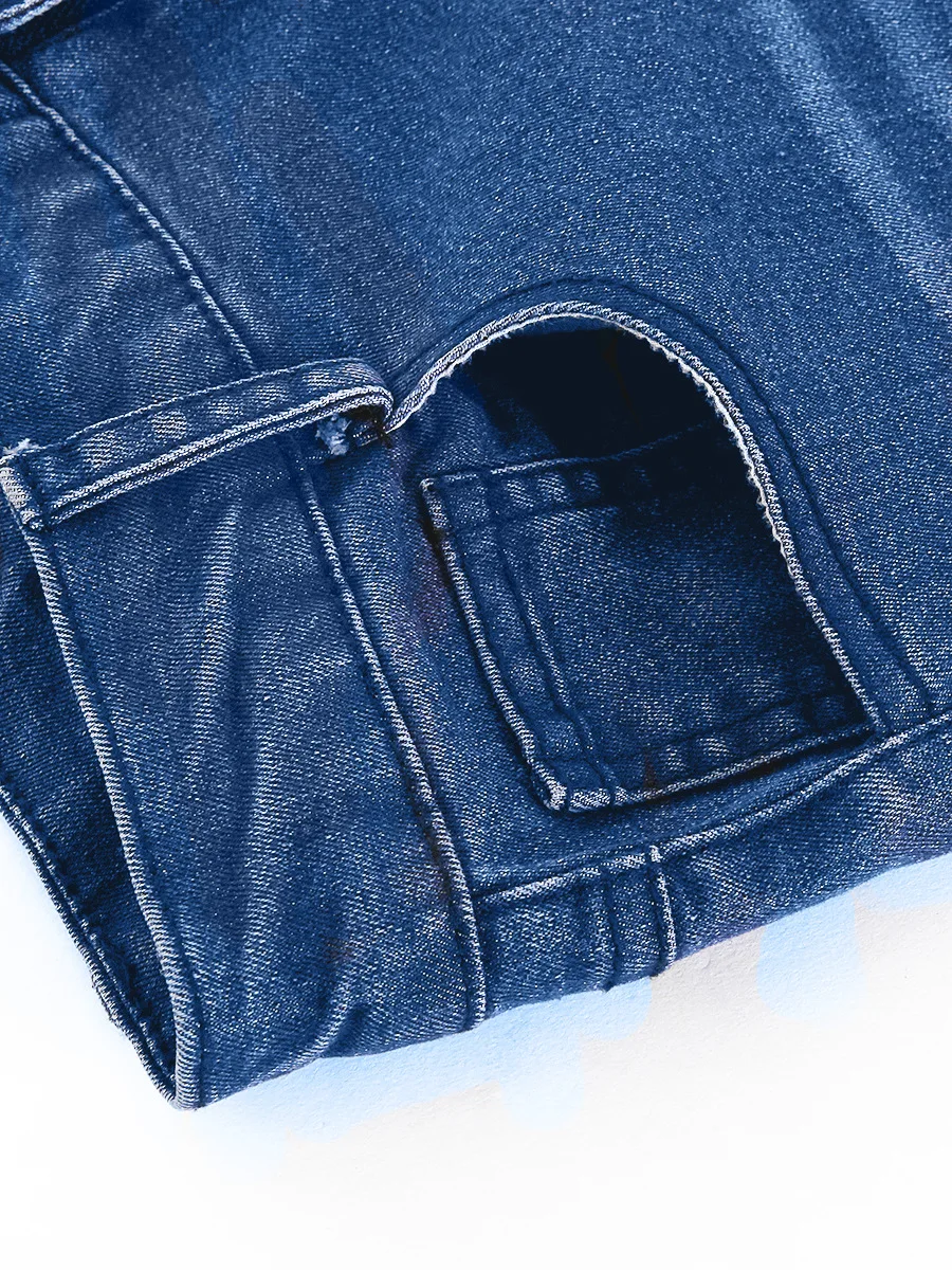 Джинсы с высокой талией женские случайный звонок низ женские узкие джинсы эластичные расклешенные брюки женские рваные джинсовые брюки плюс размер