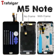 Для Meizu M5 Note ЖК-дисплей сенсорный экран дигитайзер M621H M621Q M621M M621C для Meizu M5 Note ЖК-дисплей с рамкой Замена экрана