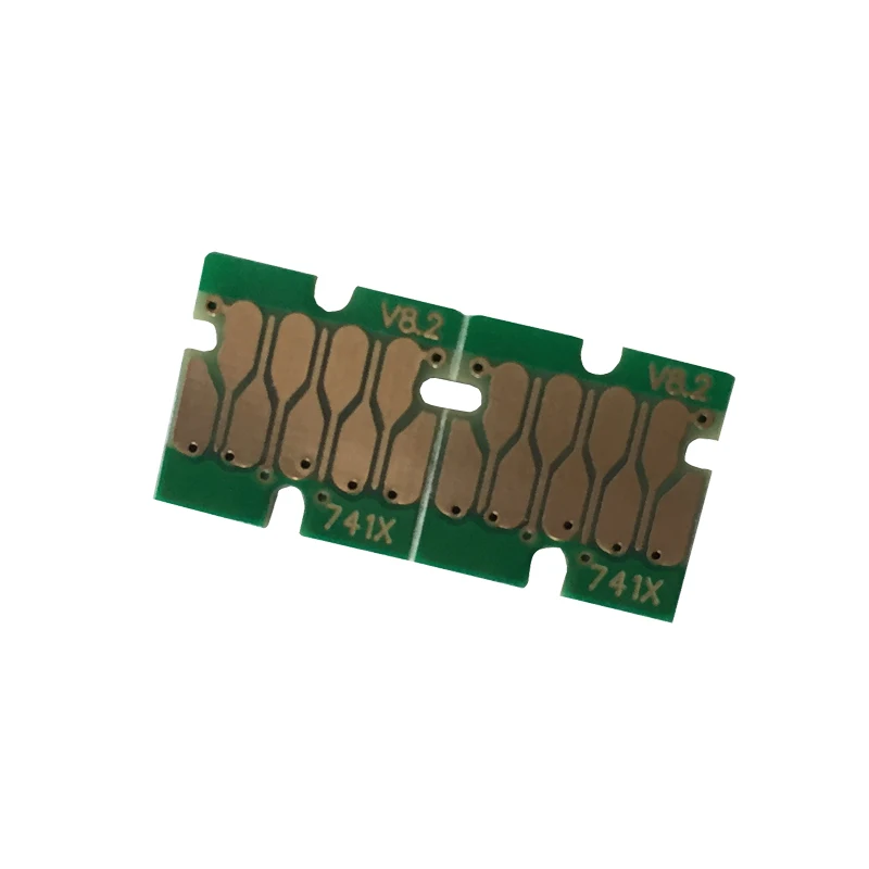 Новый Одноразовый чип T7411 T7414 для Epson F6000 F7000 F6070 F7070 F7100 F7170 F6200 F7200 F9200 одноразовые