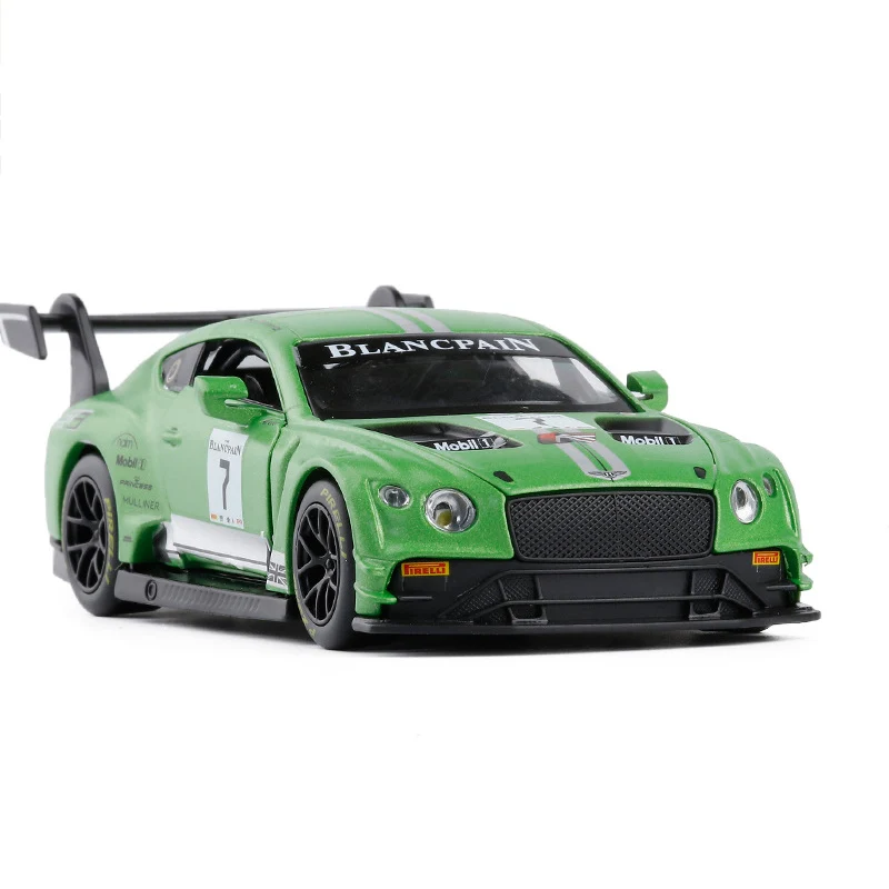 

1:32 GT3 DTM Diecast Sports Car Alloy Toy Cars Model Pull Back Vehicles With Sound Light Kids Gifts