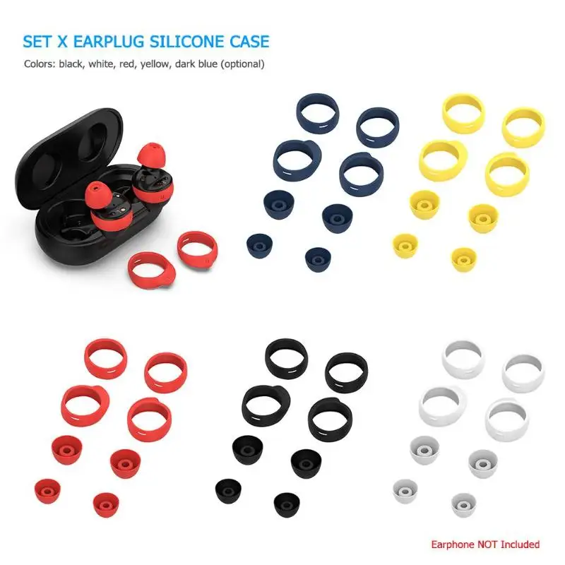 

Earbuds Cover for Samsung Galaxy Buds Case Earplug Protective Skin Cover Soft Silicone Earpiece Replacement for Galaxy Buds Case
