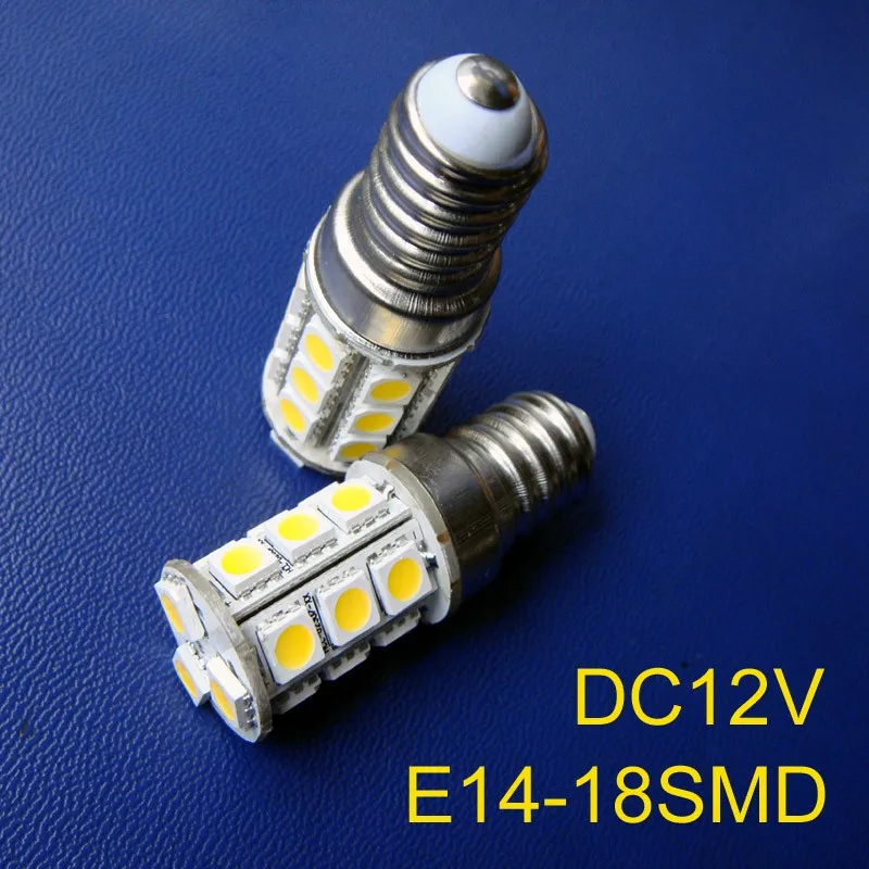 Высокое качество 12 В 5050 E14 светодиодные лампы, E14 светодиодные лампы, e14 свет 12 В Бесплатная доставка 20 шт./лот