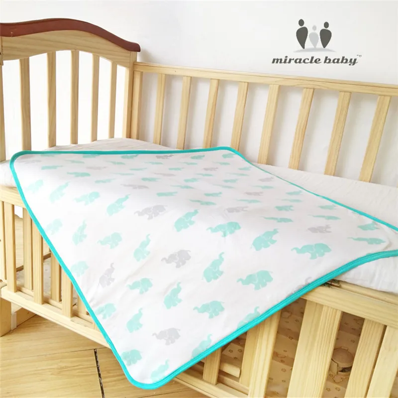 

Miracle Baby Waterproof Reusable Crawling Mattress Mat Diapers Durable Nappy Change Washable Changing Pad for Newborns