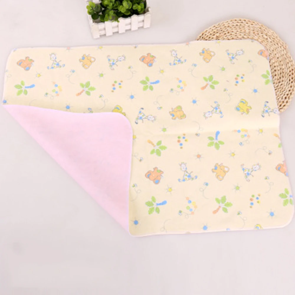 

Portable Baby Waterproof Sheet Urine Changing Pads Foldable Washable Reusable Infant Bedding Nappy Changing Mat