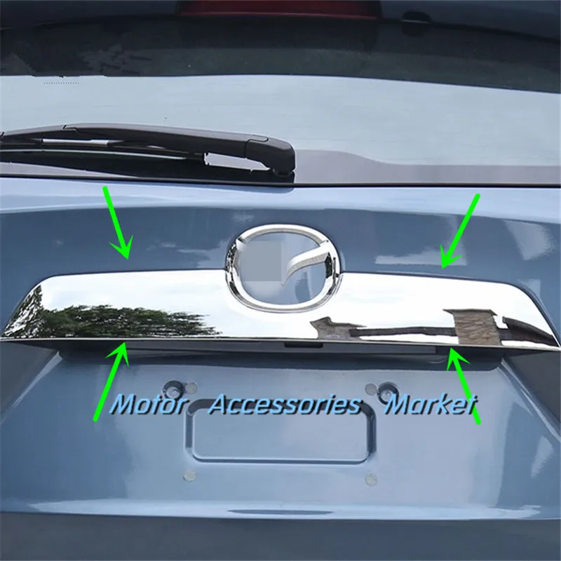 Новая хромированная крышка задней крышки багажника для Mazda CX-5 CX5 2013
