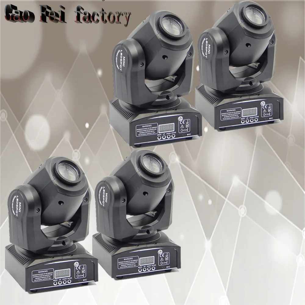 

30W Spot moving head light led moving head spot stage lighting disco light Professional Stage & DJ DMX Stage Light (4pcs/lot)