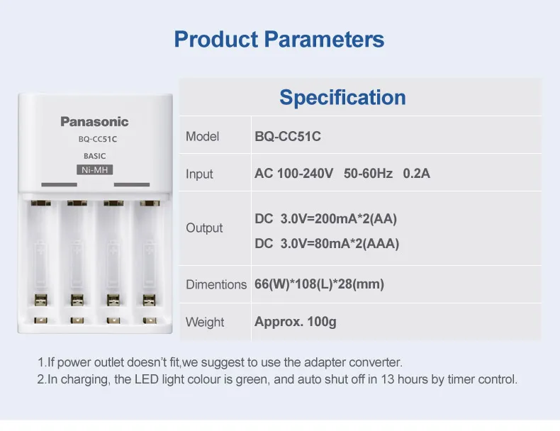 Panasonic Eneloop настоящий Eneloop 4 шт. 1,2 в 2000 мАч AA NiMH аккумуляторная батарея и быстрое зарядное устройство для AA/AAA