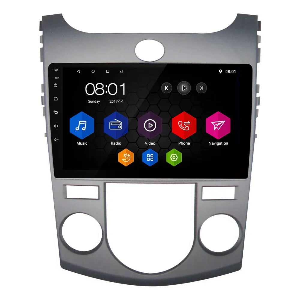 

9" IPS WIFI Android 8.1 Octa Core 2GB RAM 32GB ROM Car DVD Multimedia Player Radio Stereo For Kia Cerato Forte Koup 2008-2012