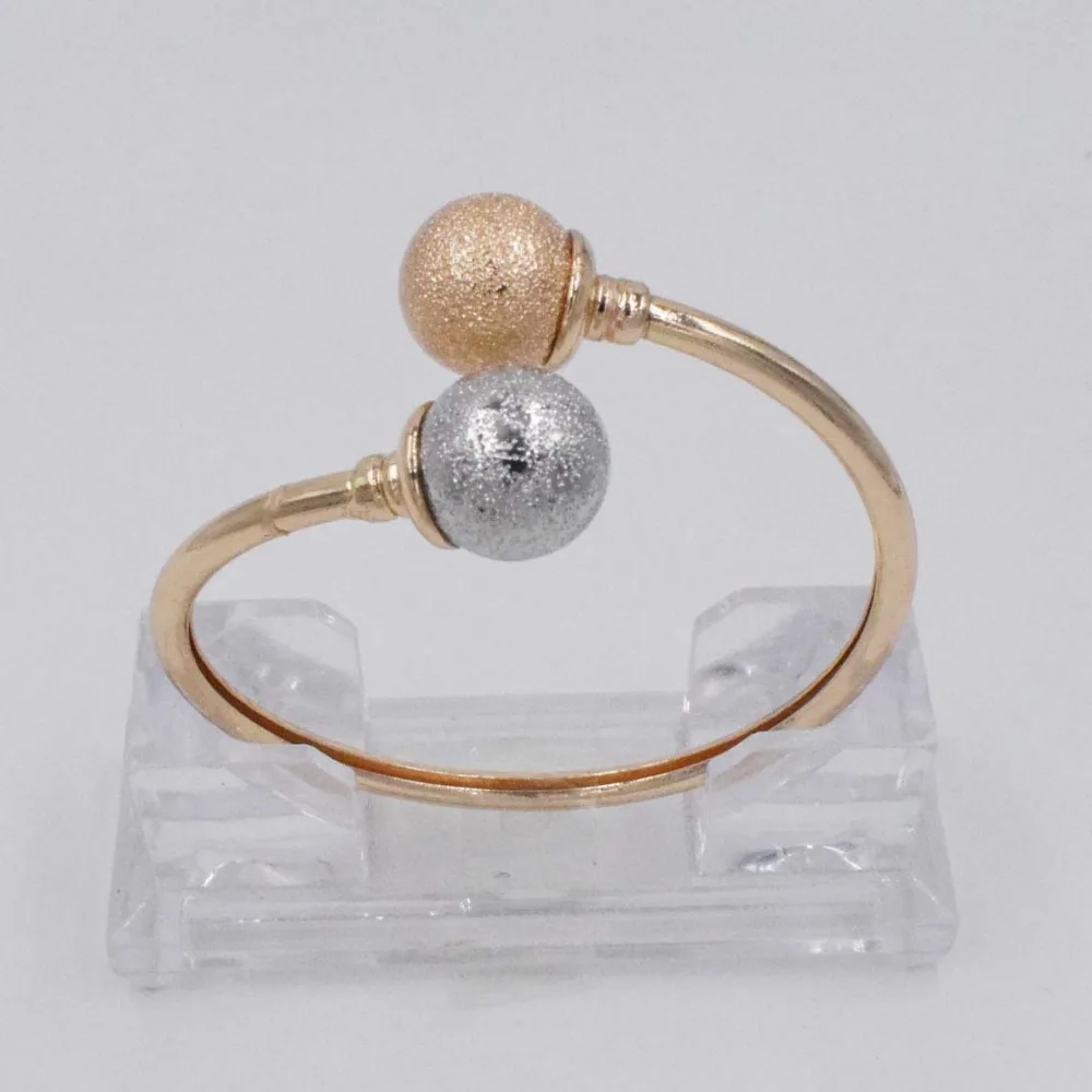 Африканские свадебные ювелирные изделия ожерелье большой шарик кулон серьги кольцо браслет золотой шарм для женщин Свадебные Ювелирные наборы Аксессуары