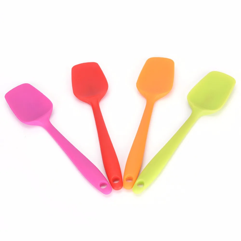  1Pcs Random color Silicone Spatula Cake Scraper Cream Butter Brush Cake Tool Supplies Wholesale