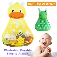 Милый мультяшный детский душ игрушки для ванной детская игрушка сетчатый мешок для хранения сильная присоска игрушка подвесная сетка сумка органайзер для ванной комнаты
