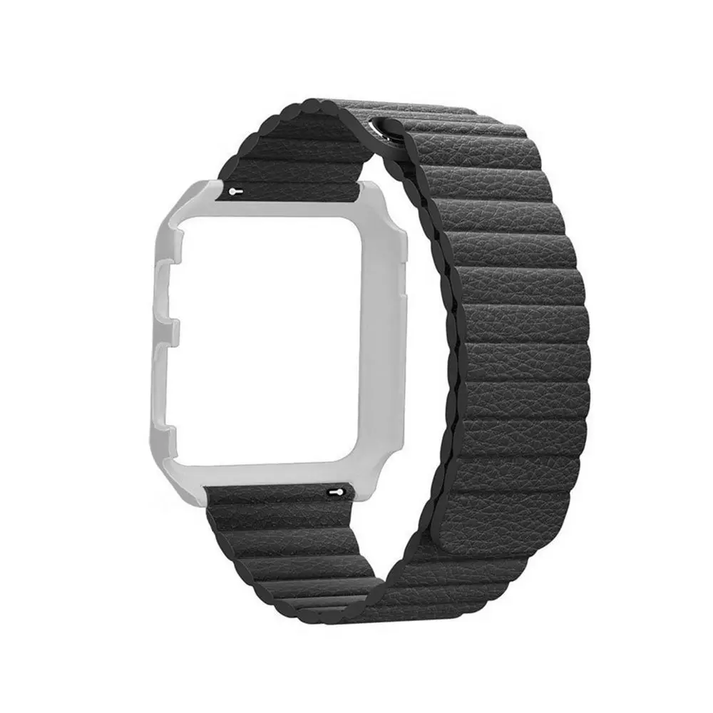 Ремешок для часов + чехол apple watch кожаный ремешок на петлю браслет 42 мм 38 iWatch 3 2 1