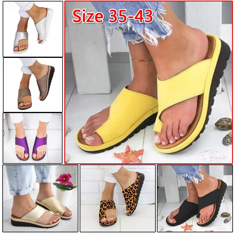 

BJYL women shoes slides highslippep The 2019 new European and American style gladiator sandals with light foam soles shoes