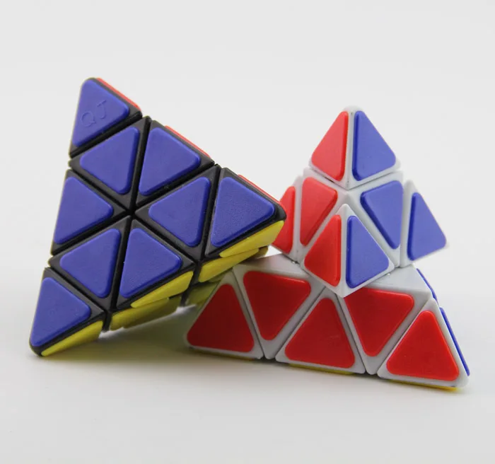 QiJi Pyraminxeds волшебный куб QJ Пирамида 3x3x3 Cubo Magico Профессиональный Neo скоростной куб головоломка антистрессовые игрушки для детей