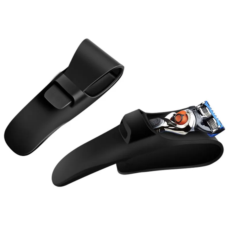 

Portable Safety Razor Case Silicon Razors Box For Traveling