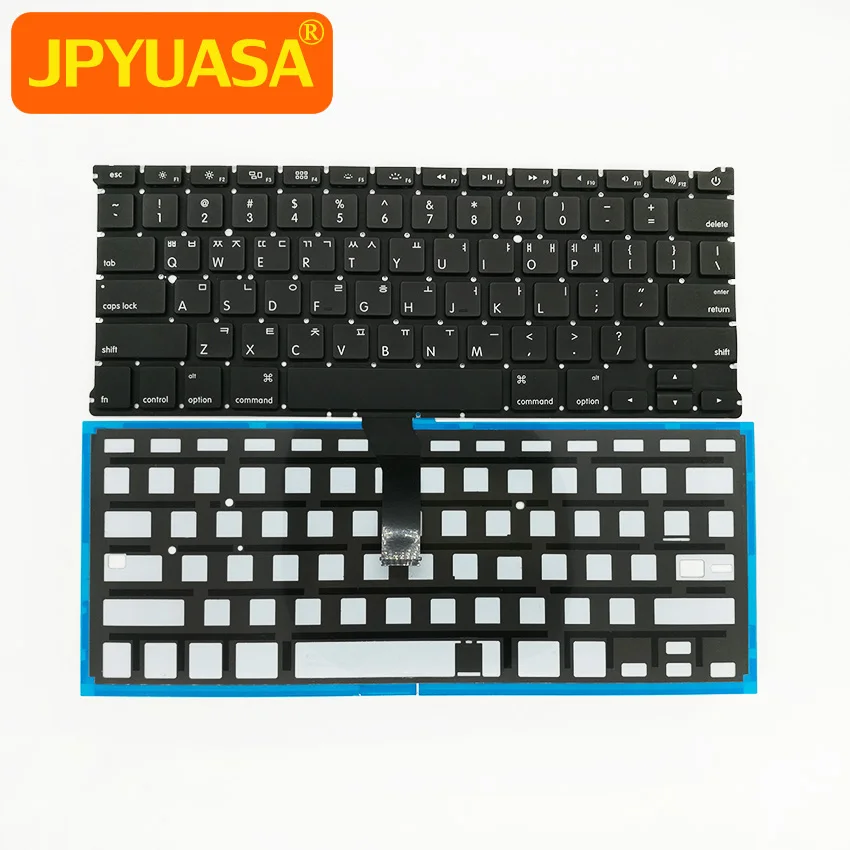 Новая Корейская клавиатура с подсветкой для MacBook Air 13 дюймов A1369 A1466 2011 2017